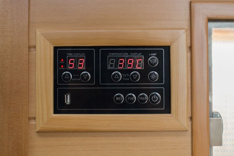 Computer-Steuerungspaneel Schweißdampfbad Sauna Raum Fumigation Entgiftung Schweißhaus Dampfsauna Raum Zuhause