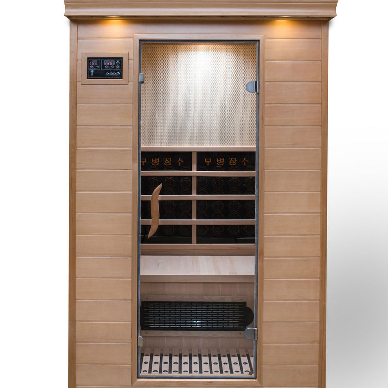 Hochwertiges Computer-Steuerungsteil Entgiftung Schwitzer Sauna-Raum Massivholz Infrarot-Sauna-Raum Badebox Haushalt
