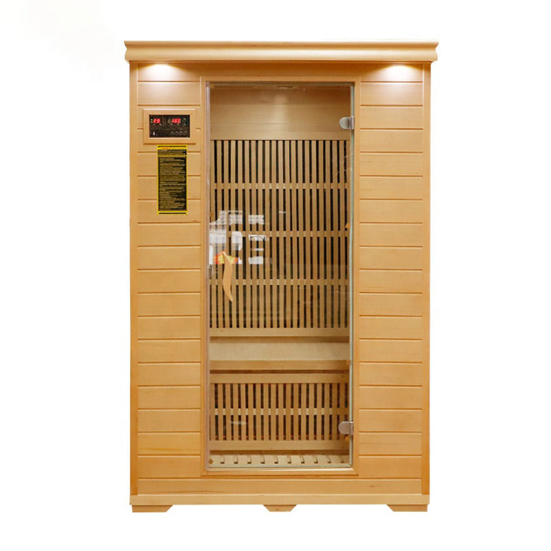Carbonfaser-Heizung Dampfsauna-Raum für Doppel-Haus Infrarot Traditionell Persönlich Fern Sauna Bedienfeld
