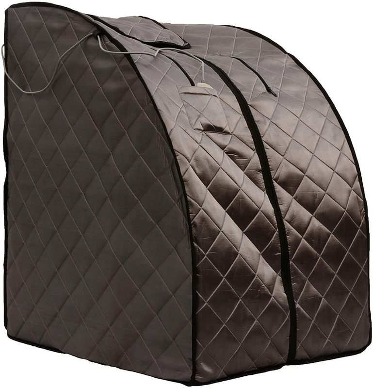2021 Hot Sales Europa Hot Selling Portable Sauna Smart Infrarot Gewichtsverlust Sauna Raum Computersteuerung mit Klappstuhl
