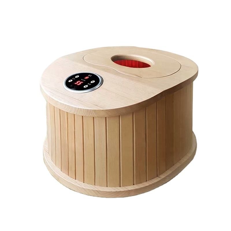 Moderner Großhandel Günstiger Elektrischer Ferninfrarot Tragbarer Badeheizung Gesundheit Sauna Fußbad Sitz Trockensauna Fußmassagegerät Fuß-Spa