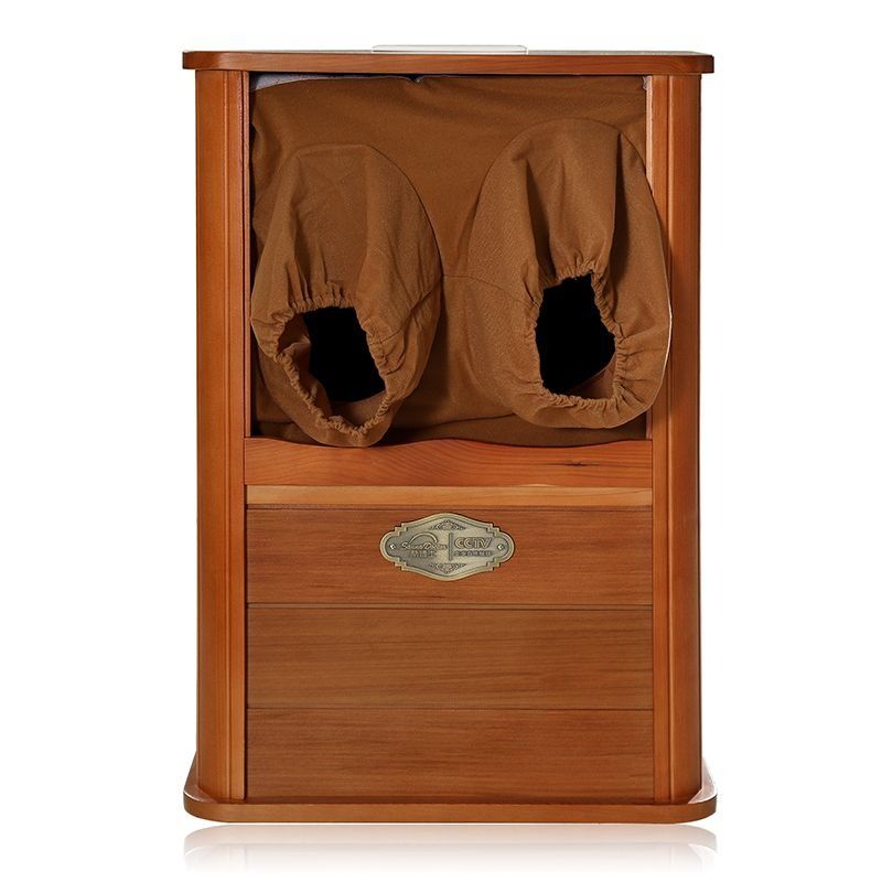 Computersteuerung Fußsauna Hot Sale Vintage Hot Sales Vintage Holz Ferninfrarot Portable Ferninfrarot Portable Spa