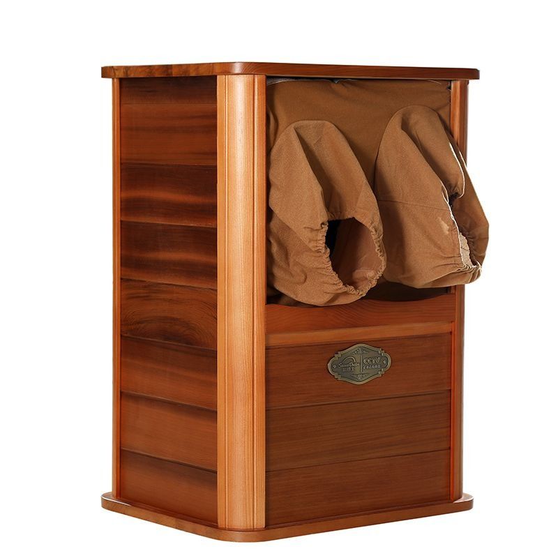 Computersteuerung Fußsauna Hot Sale Vintage Hot Sales Vintage Holz Ferninfrarot Portable Ferninfrarot Portable Spa