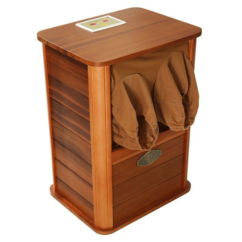 Computersteuerung Fußsauna Hot Sale Vintage Hot Sales Vintage Holz Ferninfrarot Portable Ferninfrarot Portable Spa