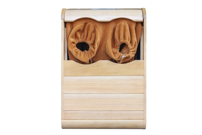Großhandel Moderne Holz-Garten-Sauna-Raum Hemlock Fußsauna