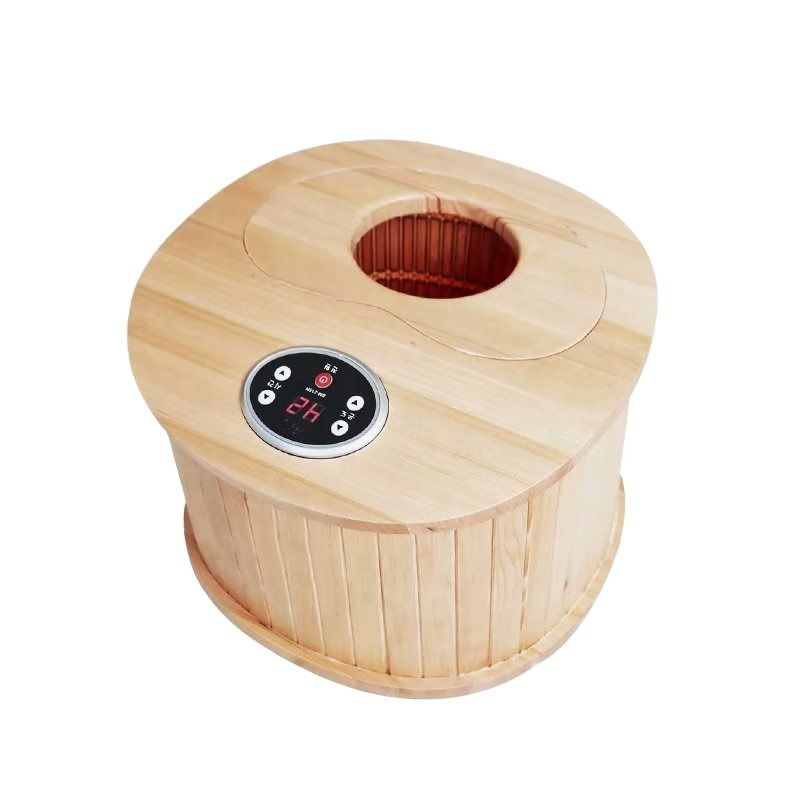 Moderner Großhandel Elektrischer Fern-Infrarot-Badheizer Gesundheit Sauna Fußbad Sitz Trocken-Korea Sauna Fußmassager Fuß Spa