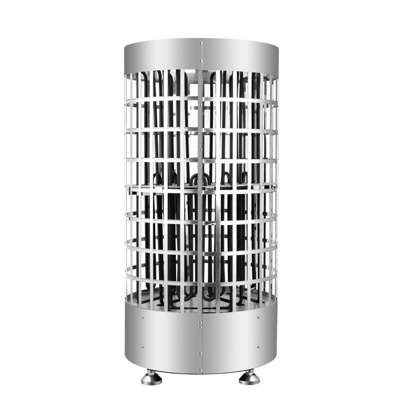 Moderne Sauna aus Edelstahl Sauna Heizung Hitze Trockene Dampfbadeofen Sauna Maschine Zuhause Sauna Raum Hohlraum Sauna Raum mit interner Steuerung Elektrisch