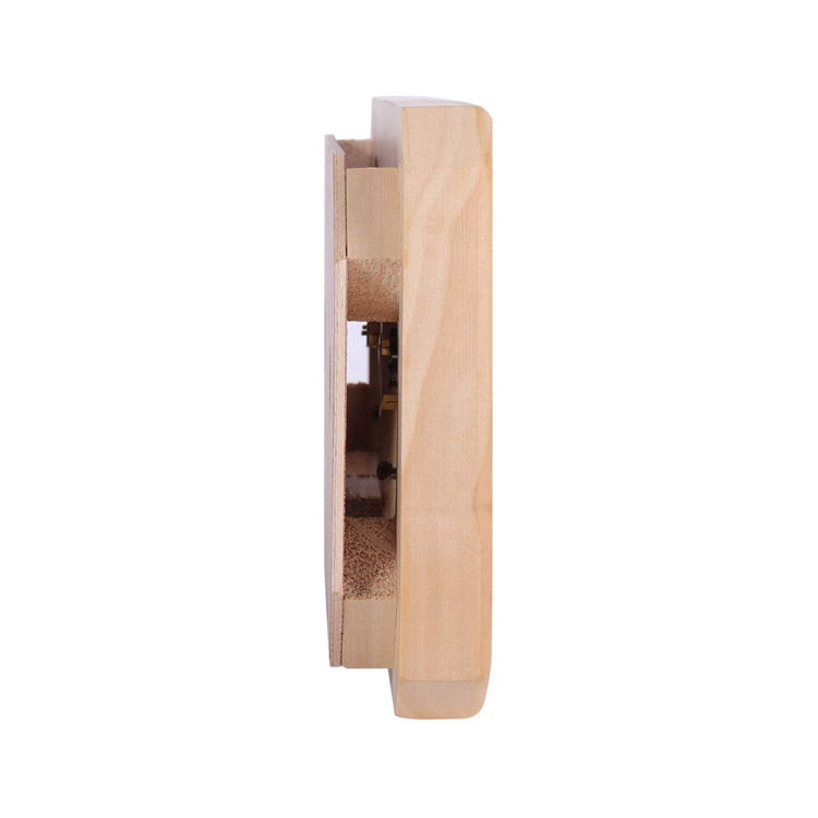 Traditionelles Holzsauna-Hygrothermograph-Thermometer 2 in 1 Raumsauna-Ausstattung Saunamessung Temperatur Luftfeuchtigkeit Innenzubehör