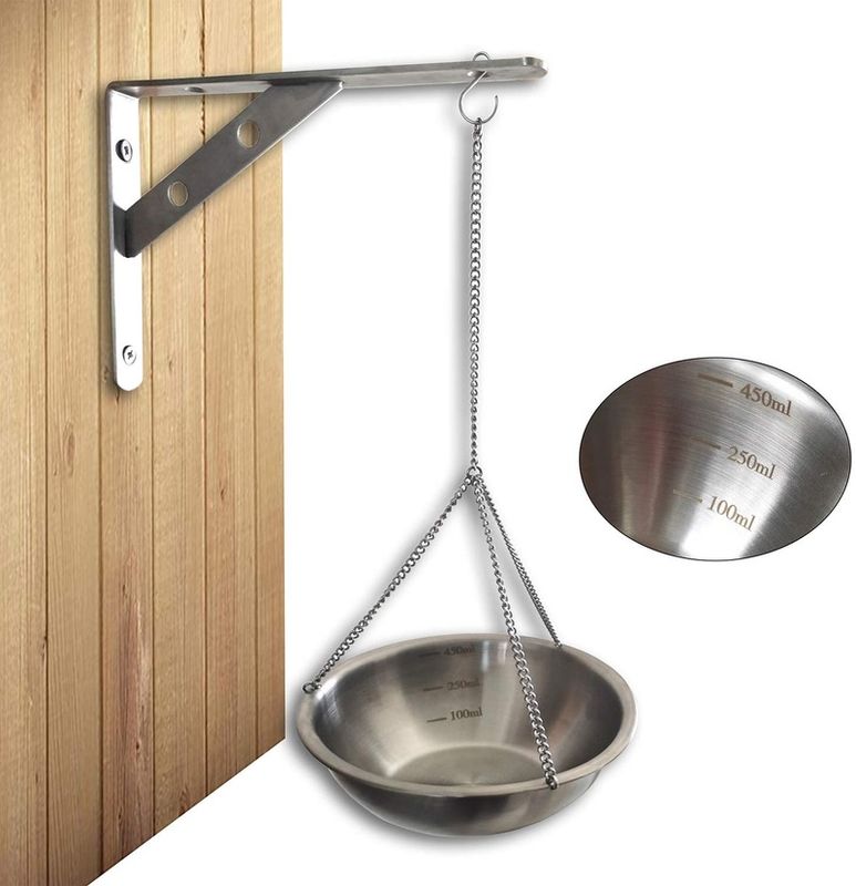 Traditioneller Saunaölbecher Sauna Aromatherapie Ätherisches Öl Duftdiffusor für Sauna und hängende Spa Ölhalter Schale für Spa